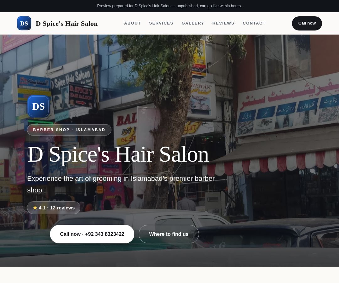D Spice's Hair Salon