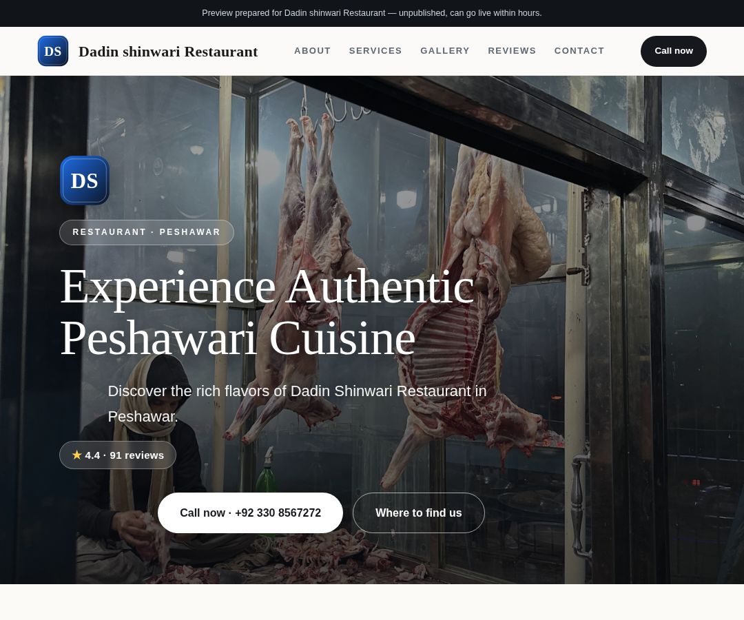 Dadin shinwari Restaurant