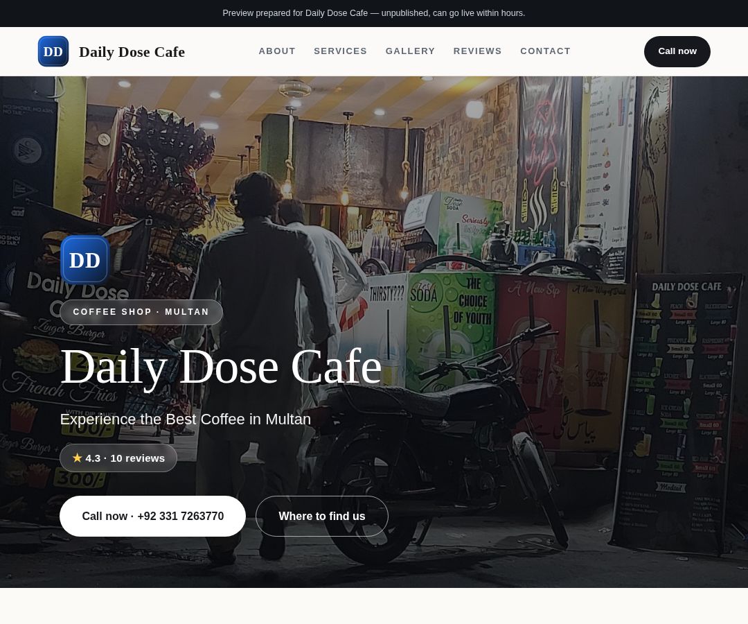 Daily Dose Cafe