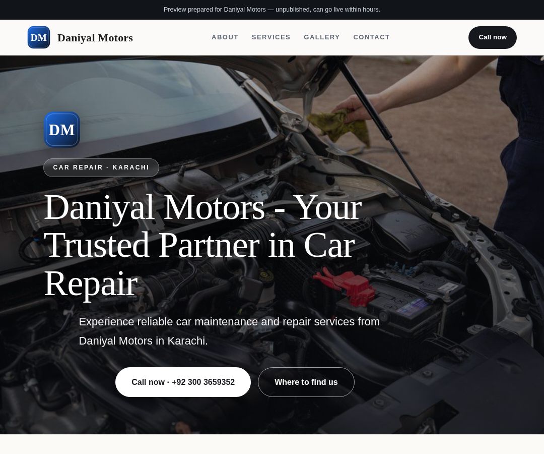 Daniyal Motors
