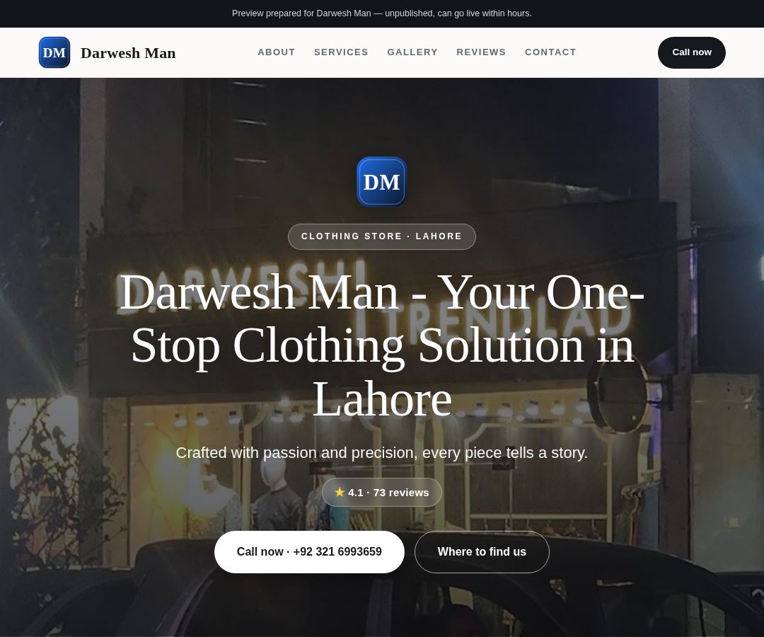 Darwesh Man