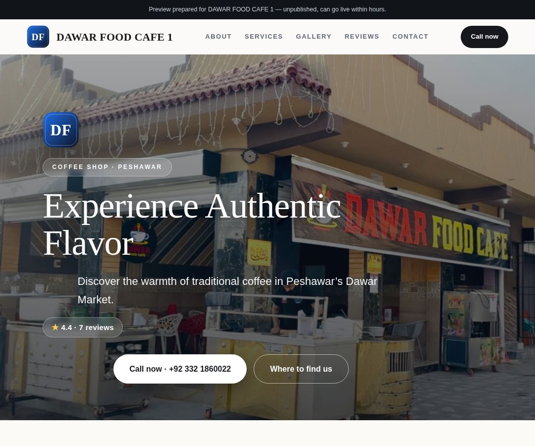 DAWAR FOOD CAFE 1