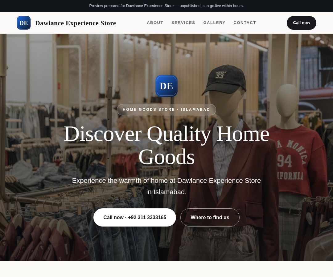 Dawlance Experience Store