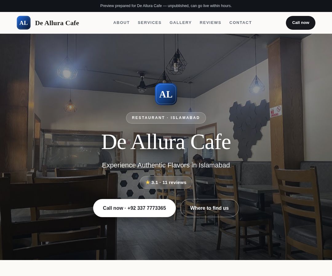 De Allura Cafe