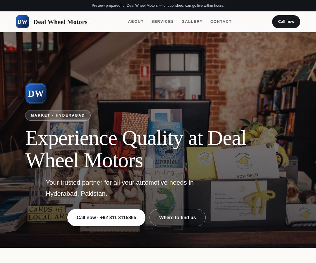 Deal Wheel Motors