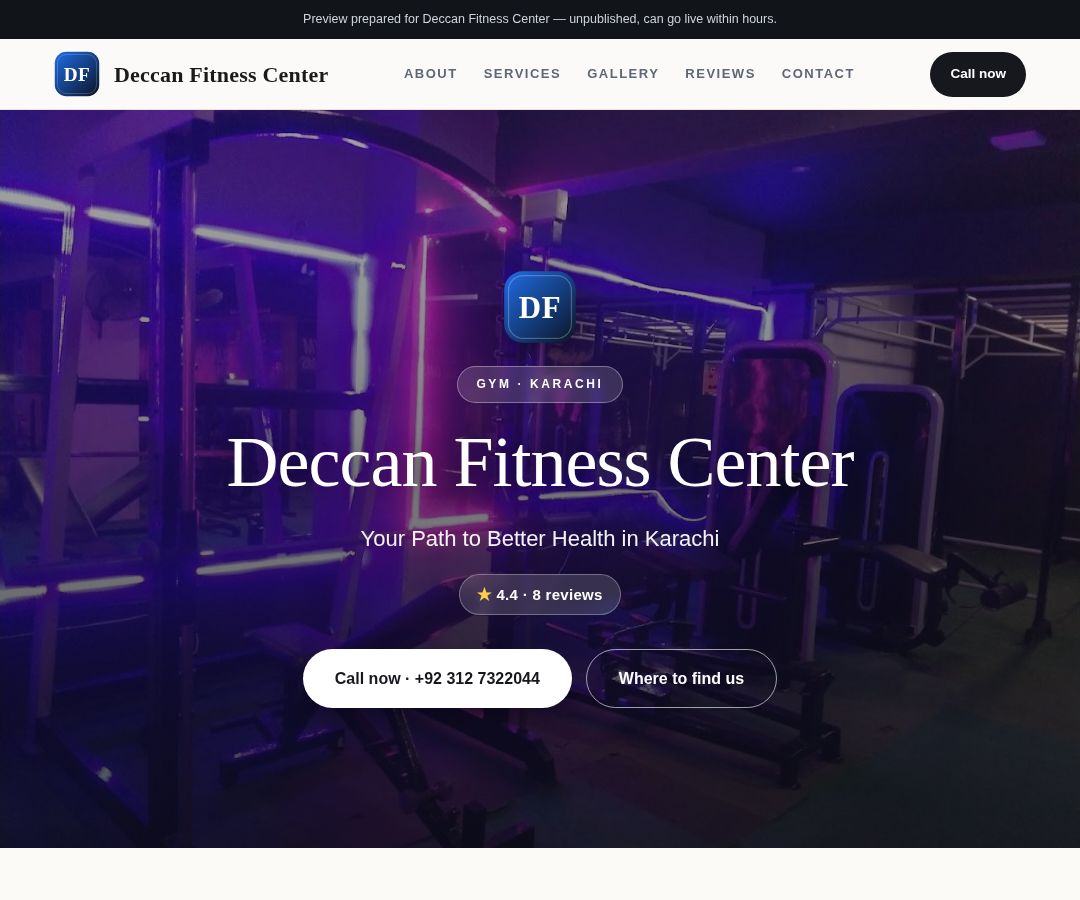 Deccan Fitness Center