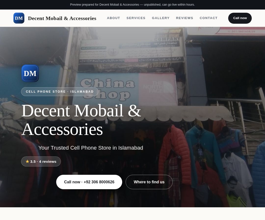 Decent Mobail & Accessories