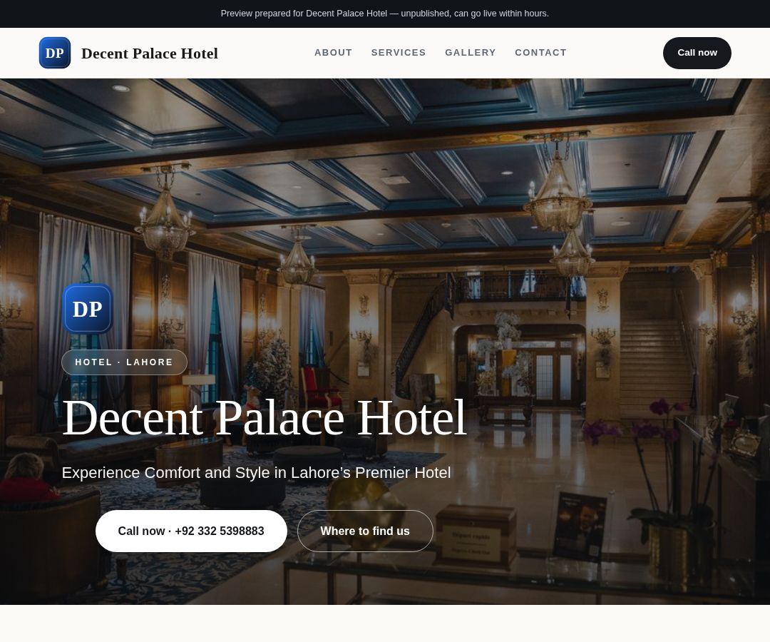 Decent Palace Hotel