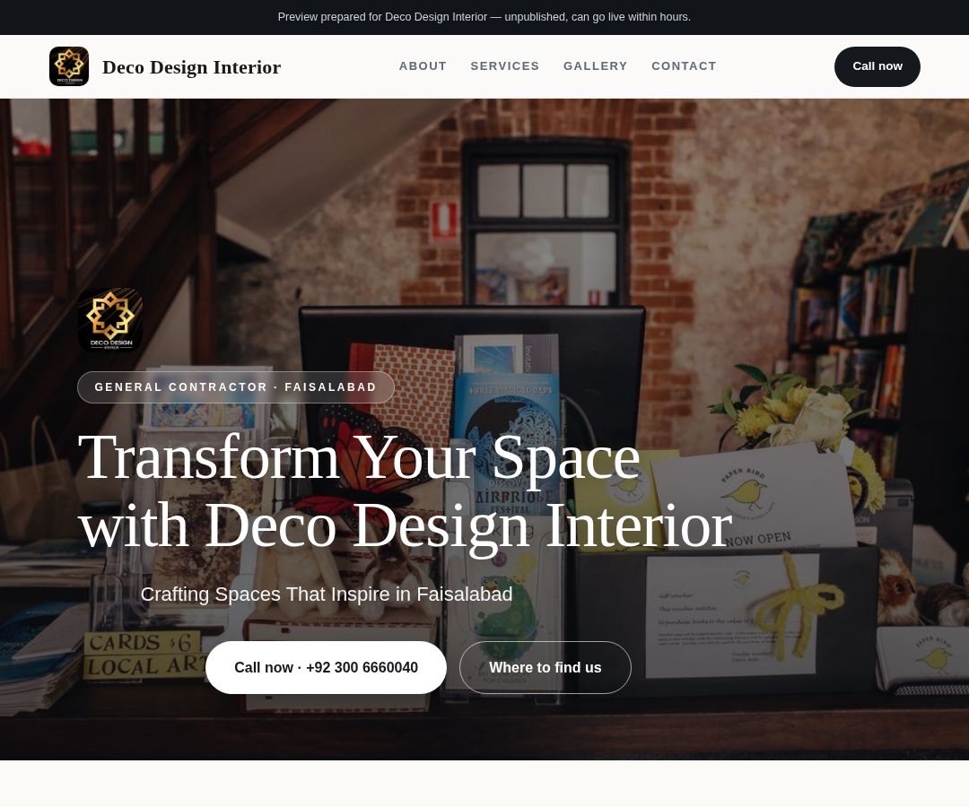 Deco Design Interior