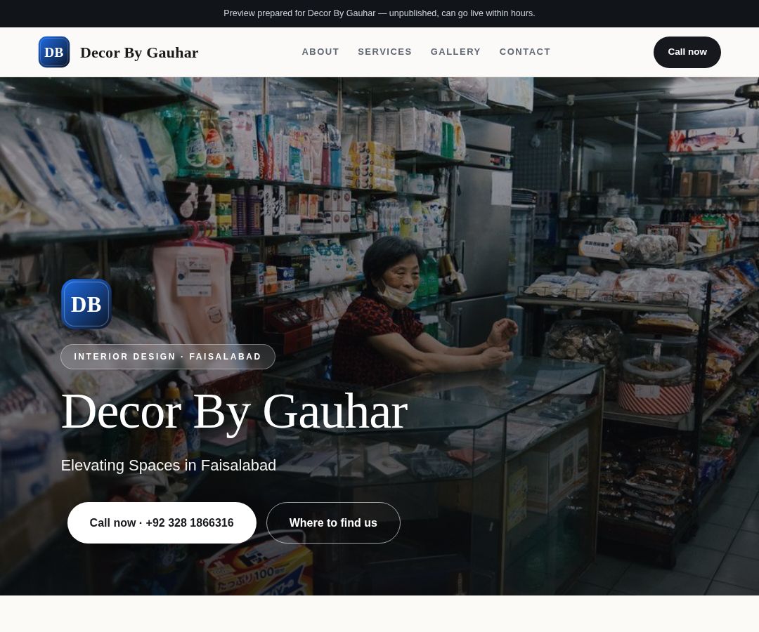 Decor By Gauhar