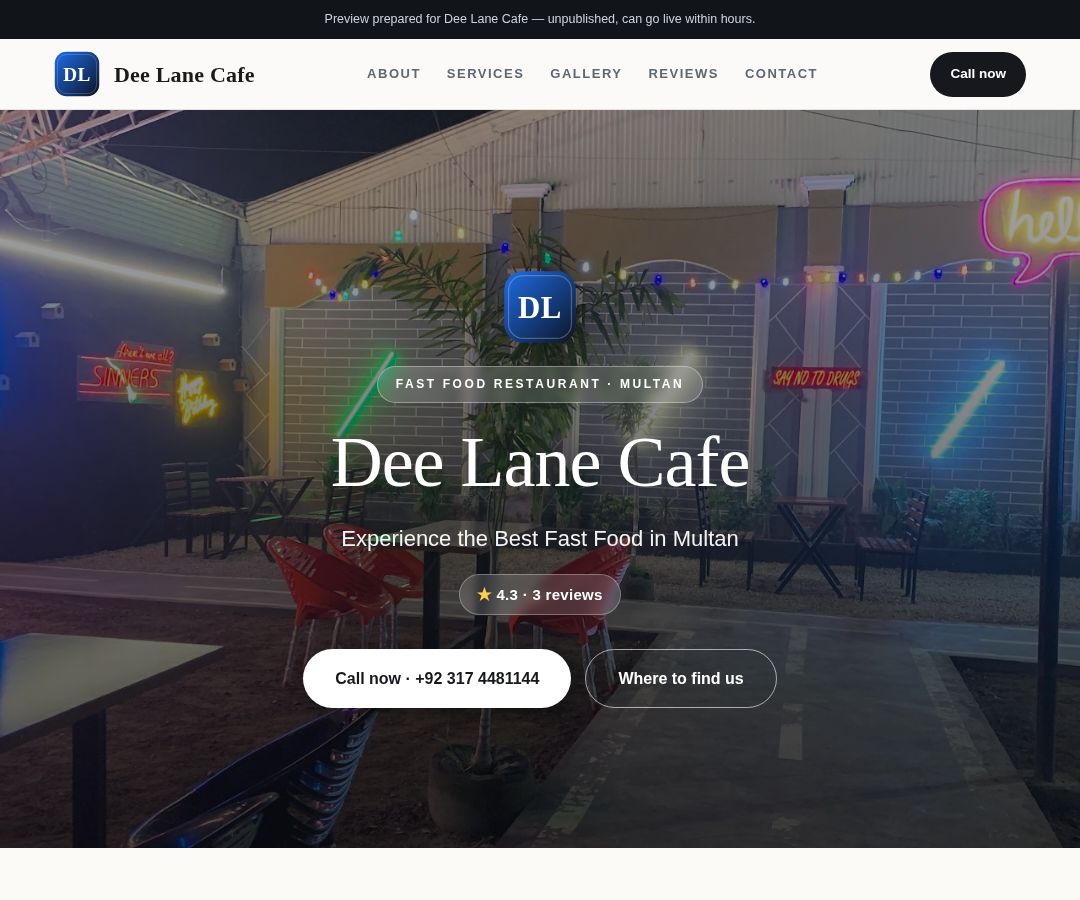 Dee Lane Cafe