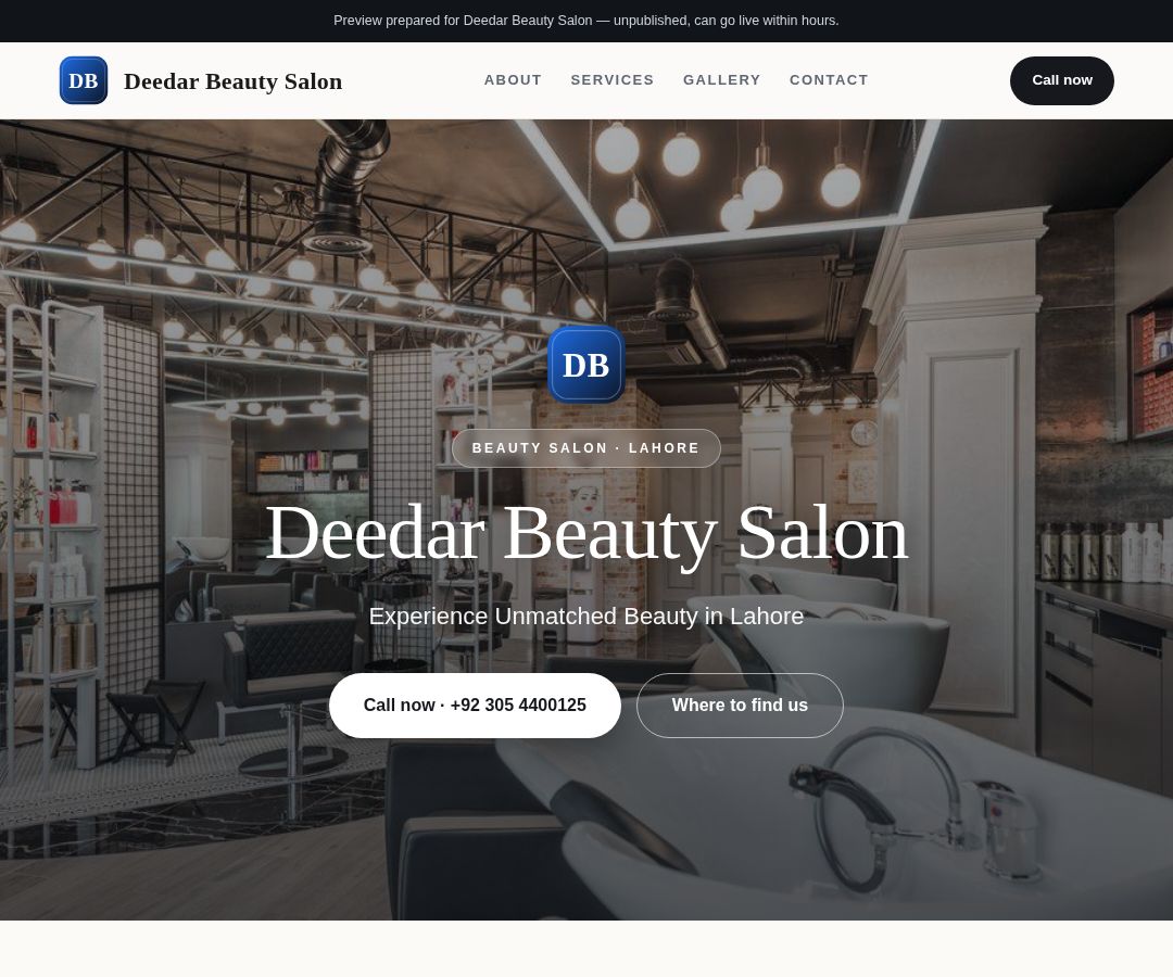 Deedar Beauty Salon
