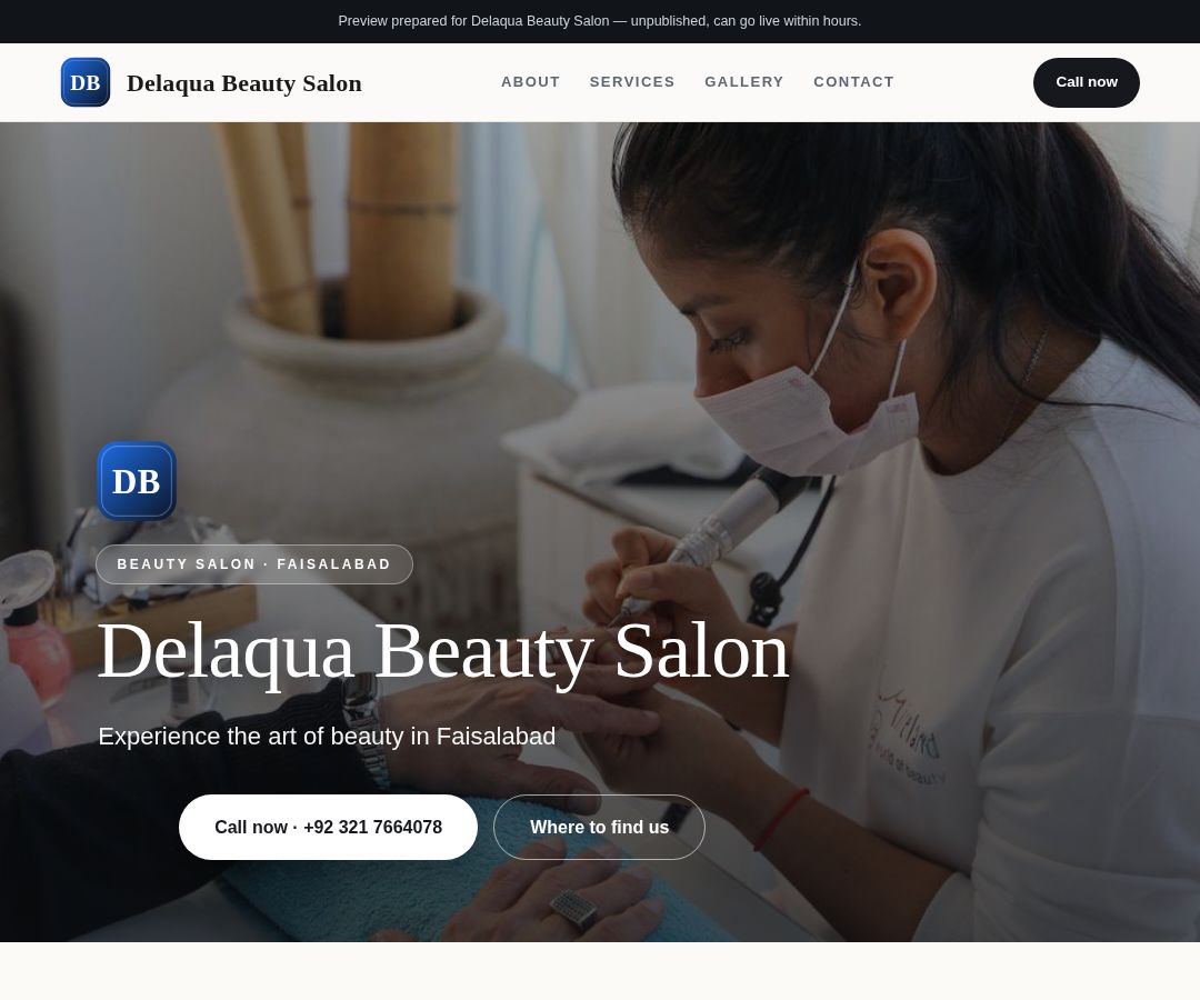 Delaqua Beauty Salon