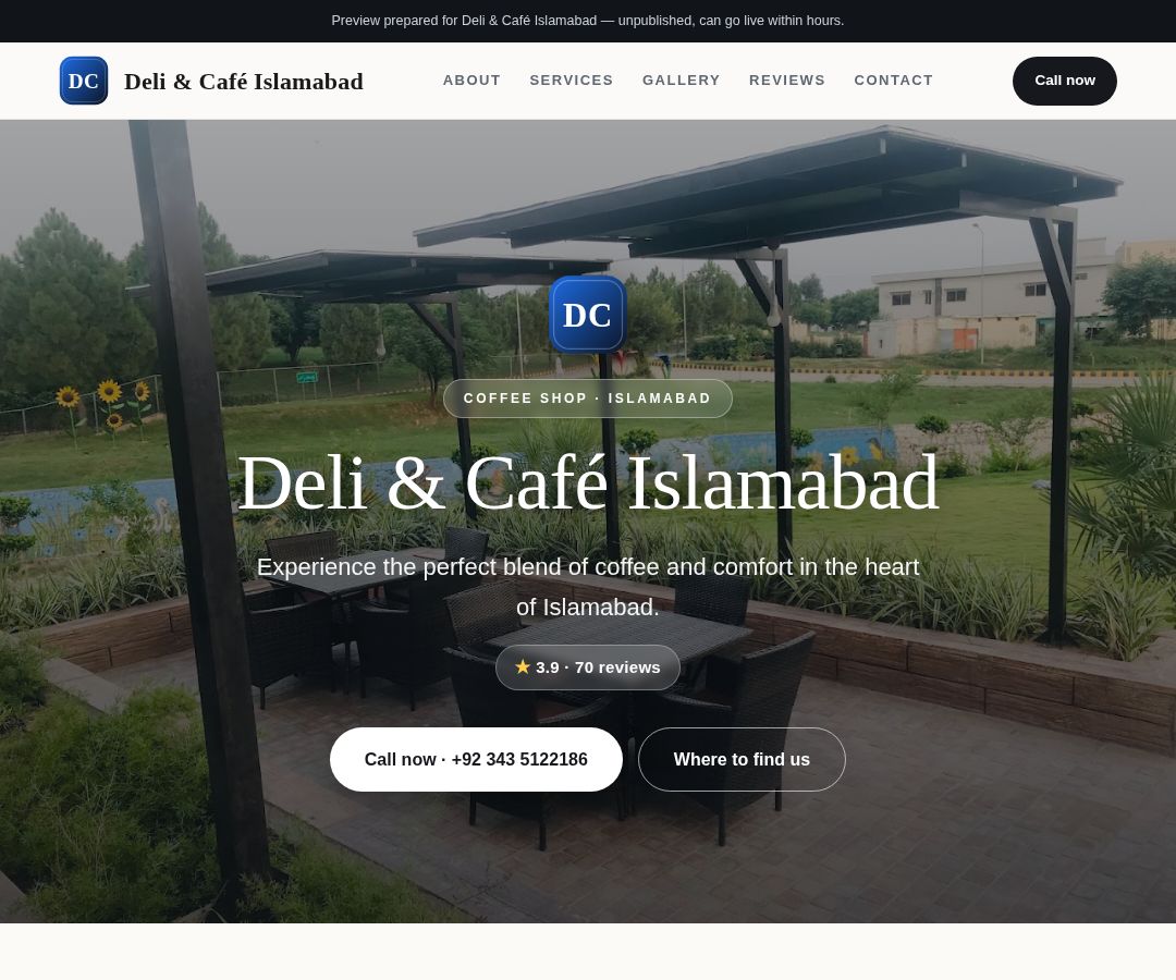 Deli & Café Islamabad