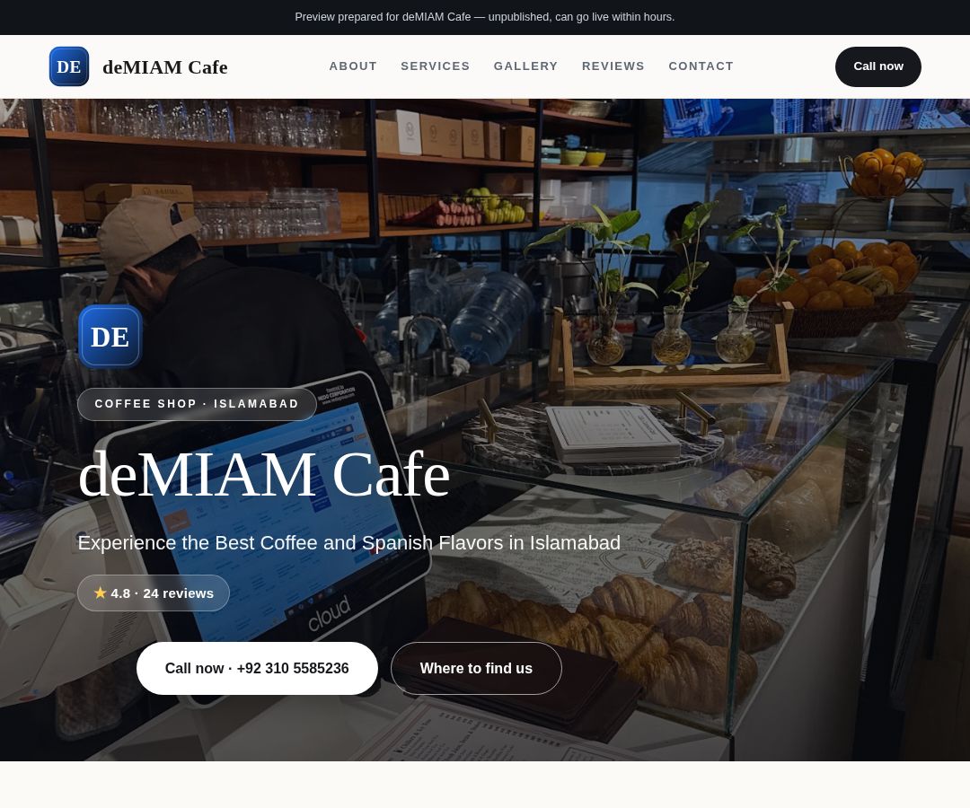 deMIAM Cafe
