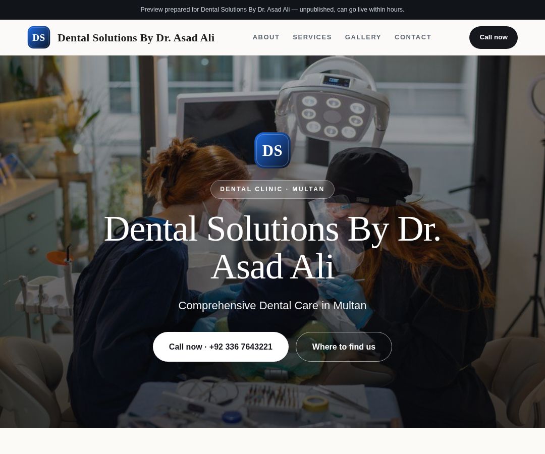 Dental Solutions By Dr. Asad Ali