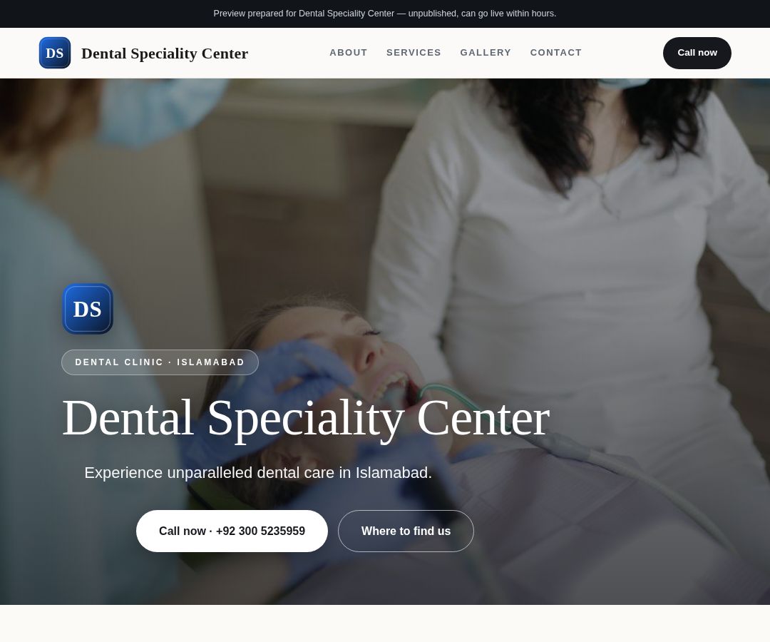 Dental Speciality Center