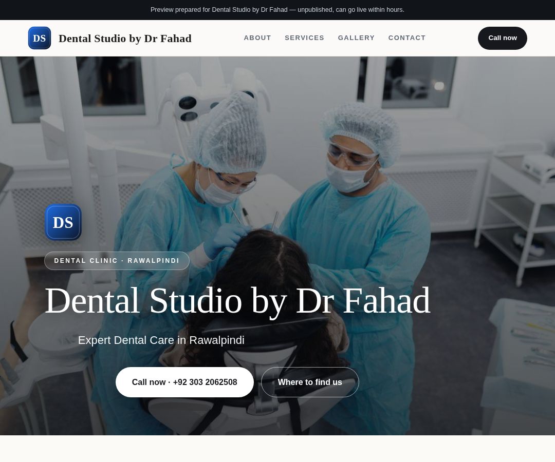 Dental Studio by Dr Fahad