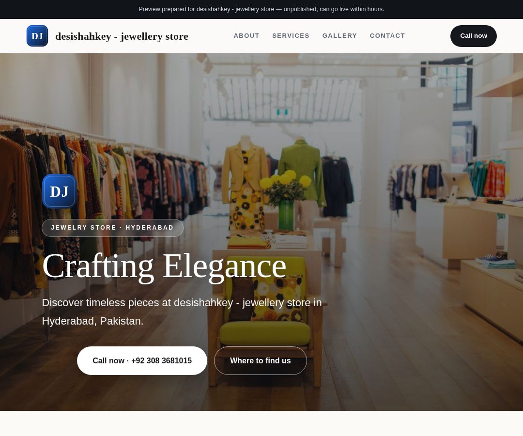 desishahkey - jewellery store