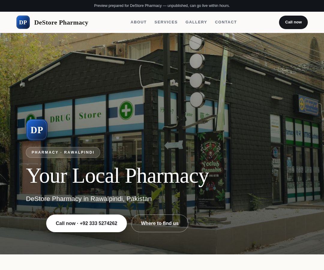DeStore Pharmacy