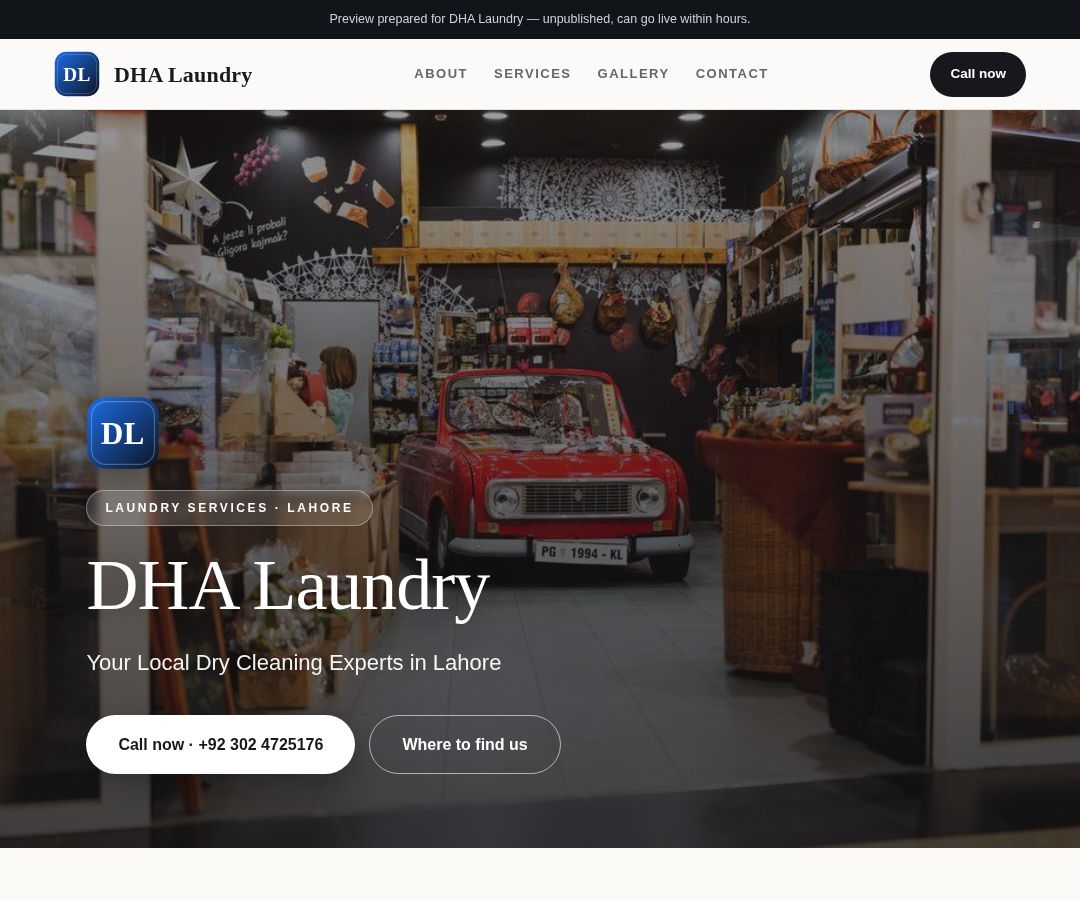 DHA Laundry