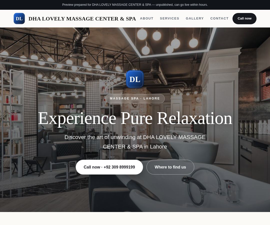 DHA LOVELY MASSAGE CENTER & SPA