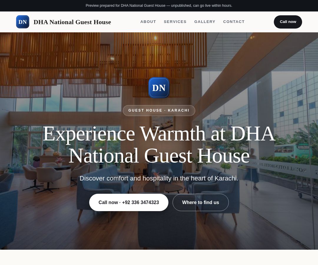 DHA National Guest House