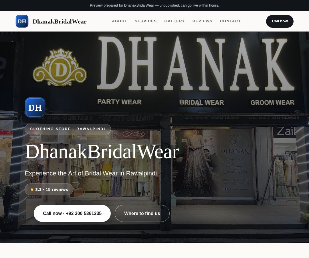 DhanakBridalWear