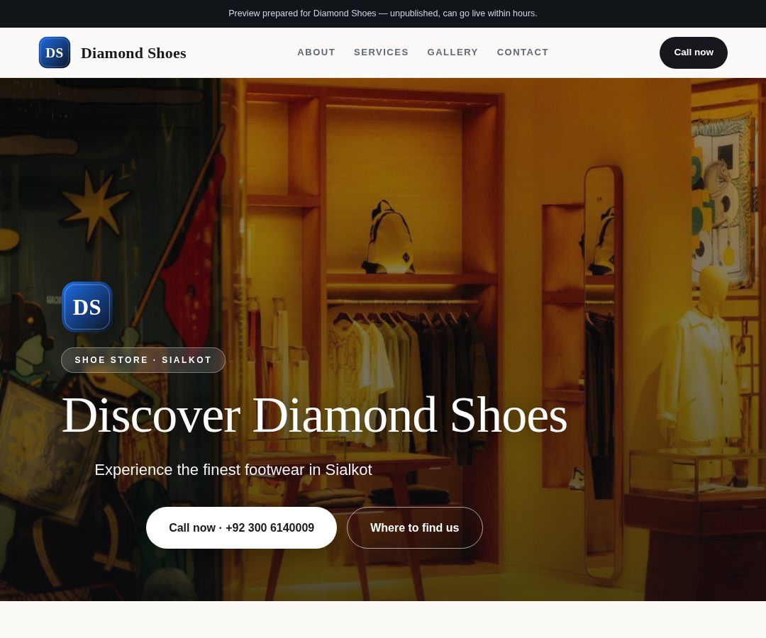 Diamond Shoes