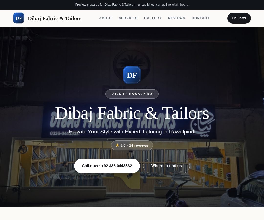 Dibaj Fabric & Tailors