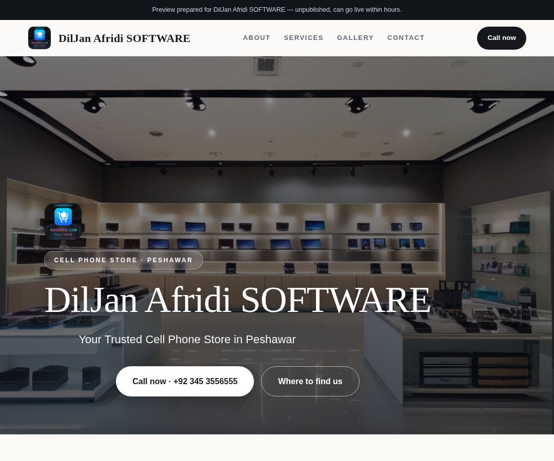 DilJan Afridi SOFTWARE