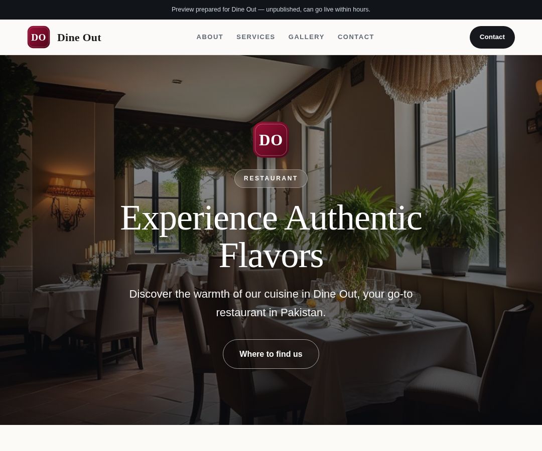 Dine Out