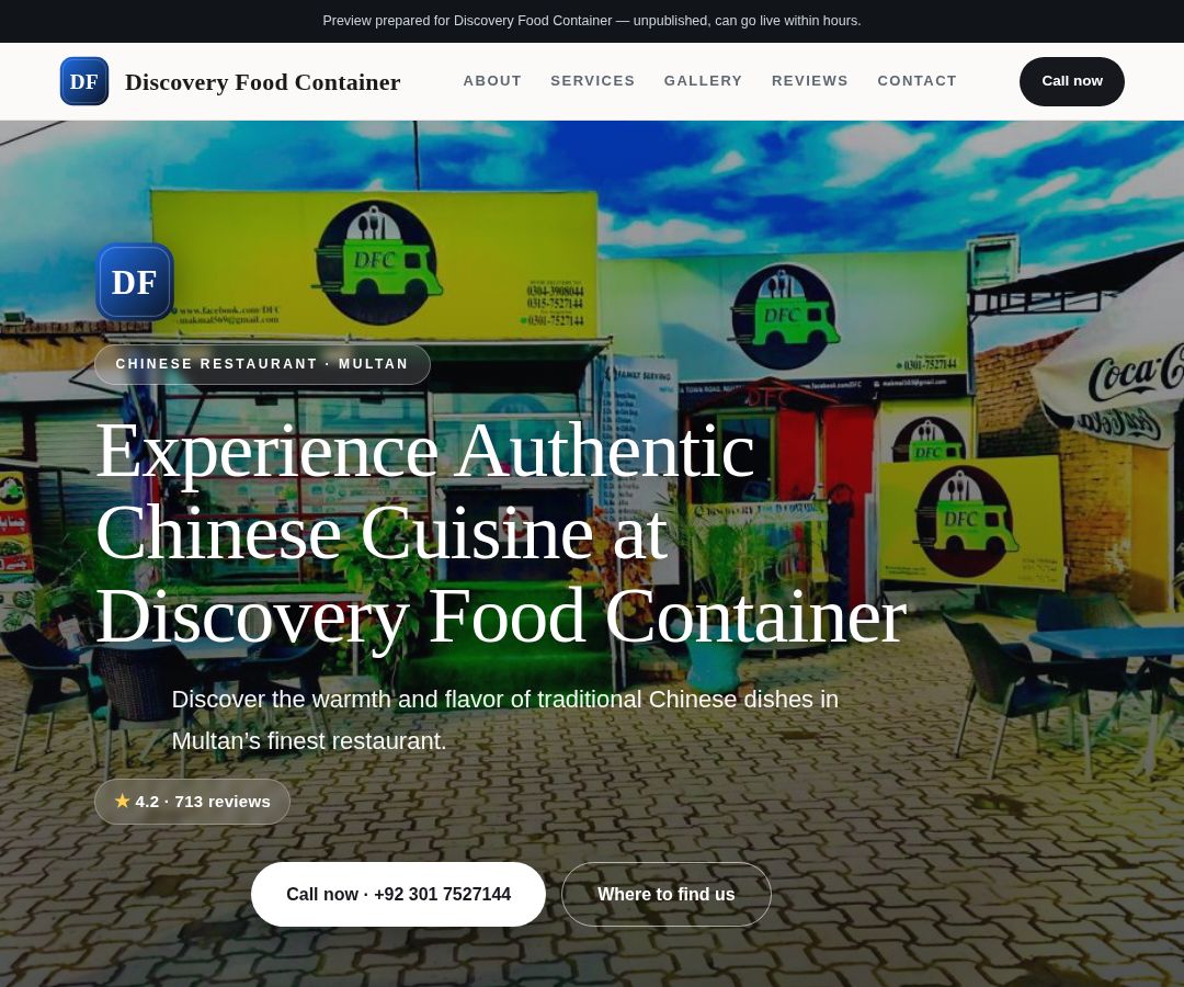 Discovery Food Container