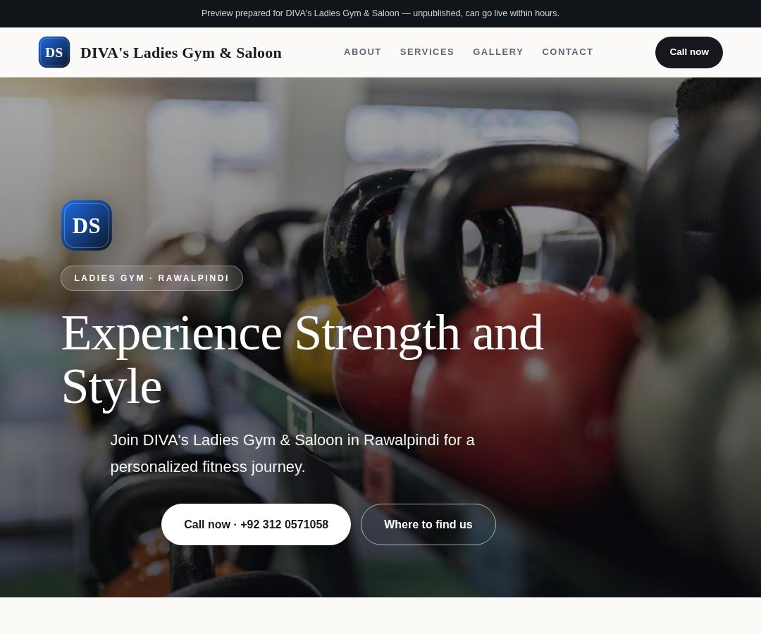 DIVA's Ladies Gym & Saloon