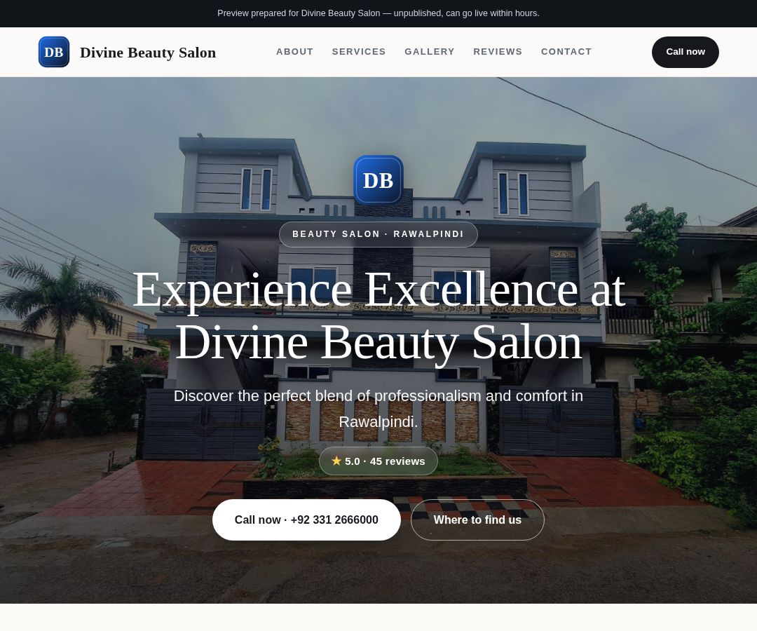 Divine Beauty Salon