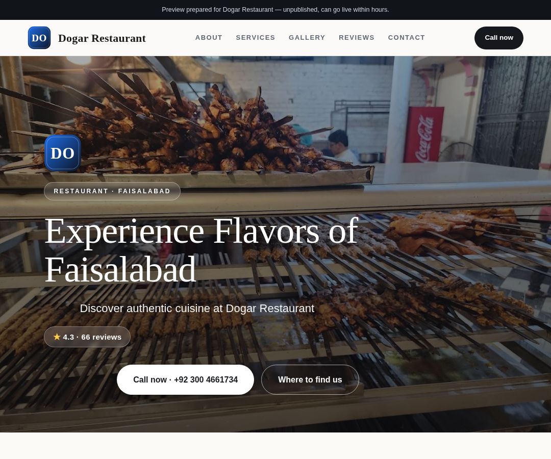 Dogar Restaurant