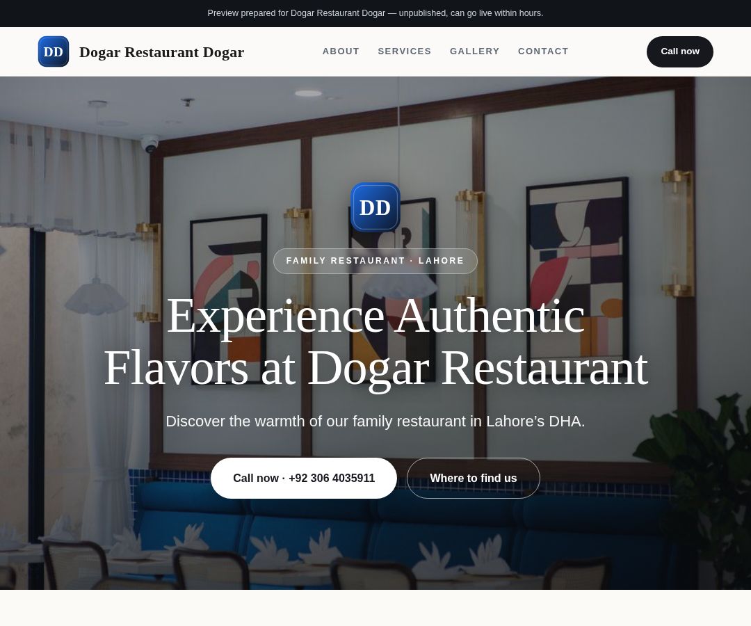 Dogar Restaurant Dogar