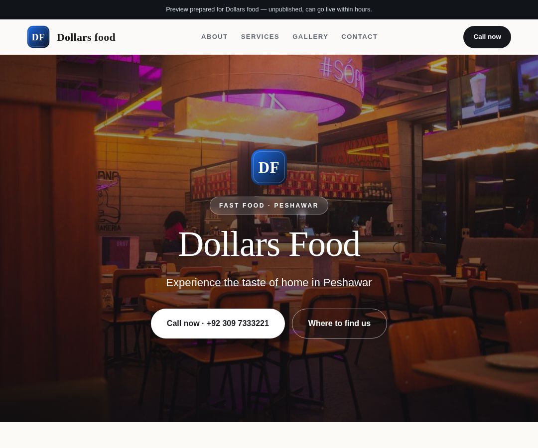 Dollars food