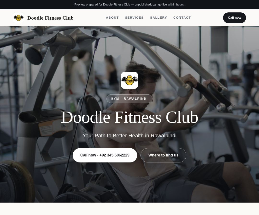 Doodle Fitness Club
