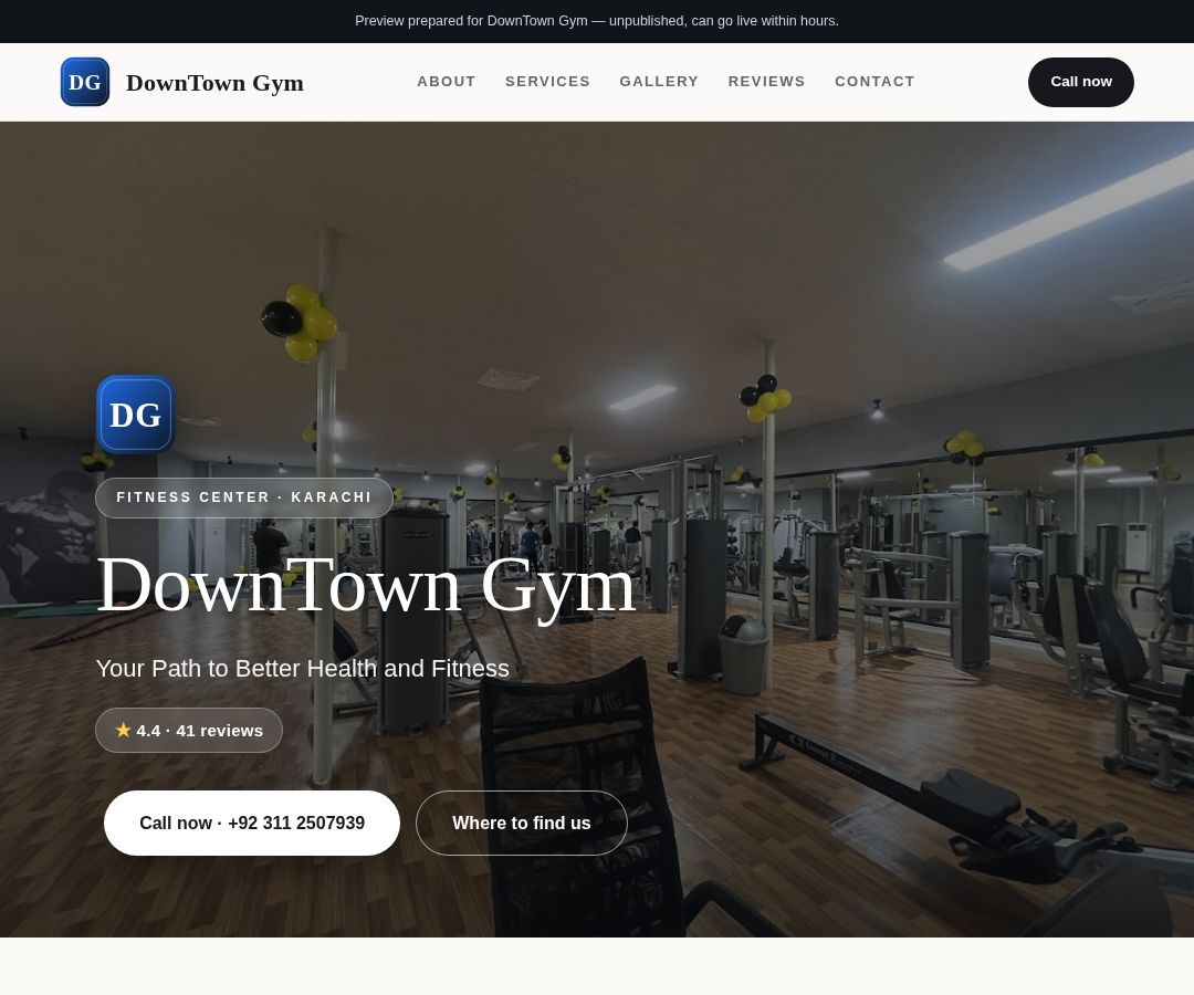 DownTown Gym