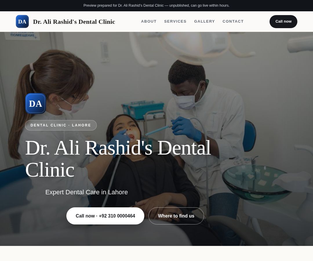 Dr. Ali Rashid's Dental Clinic