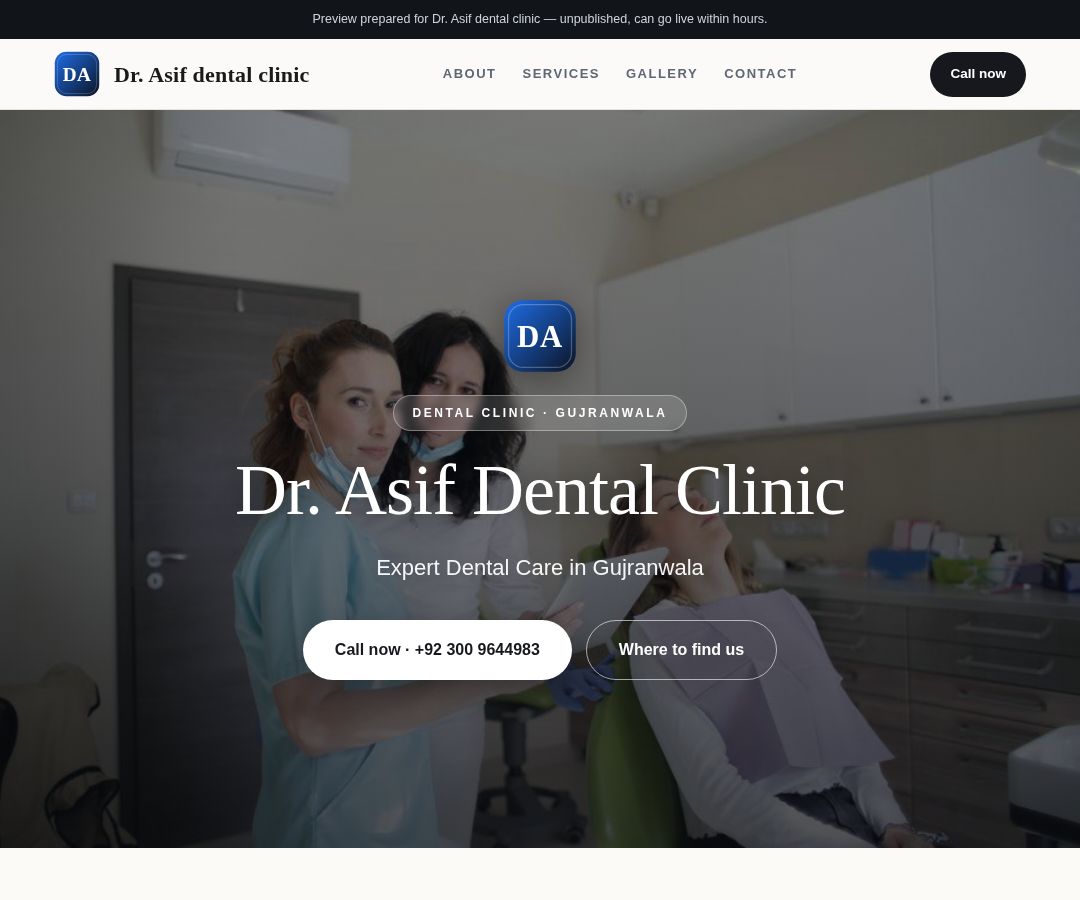 Dr. Asif dental clinic