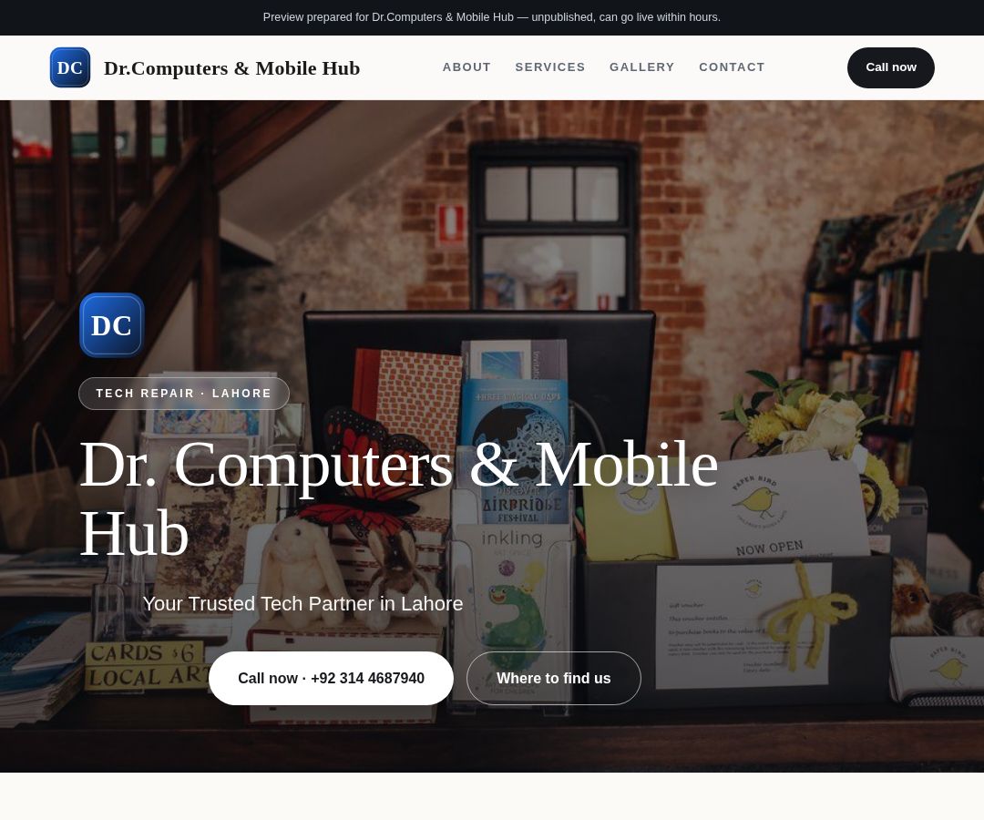 Dr.Computers & Mobile Hub