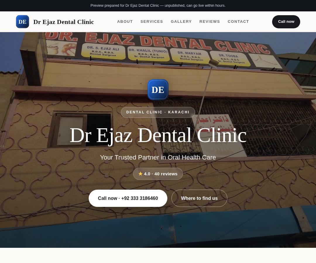 Dr Ejaz Dental Clinic