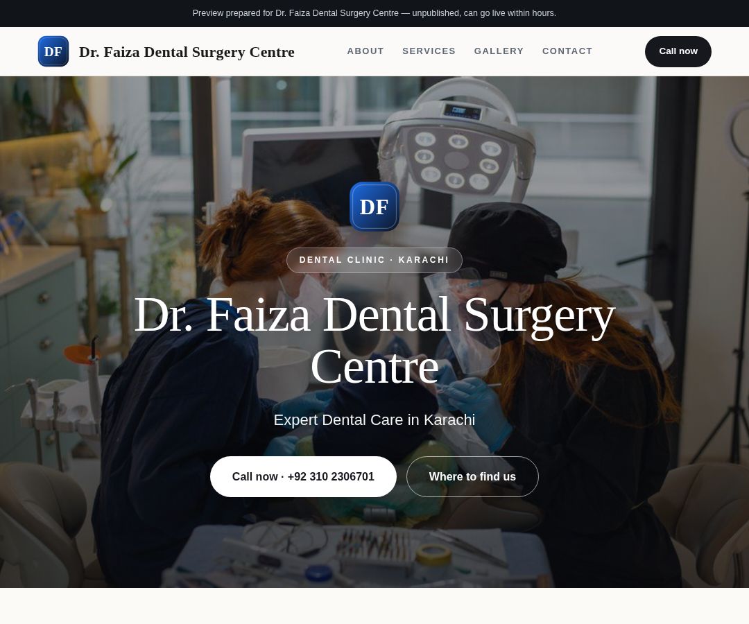 Dr. Faiza Dental Surgery Centre