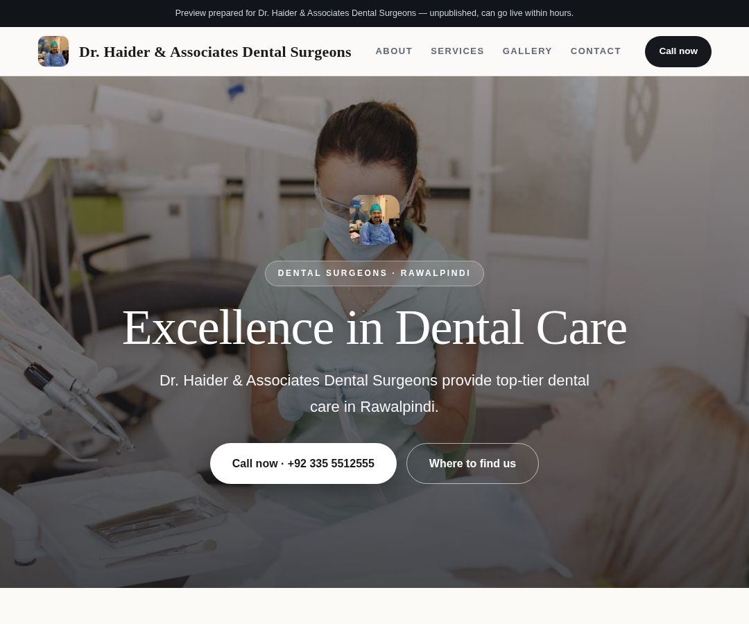 Dr. Haider & Associates Dental Surgeons