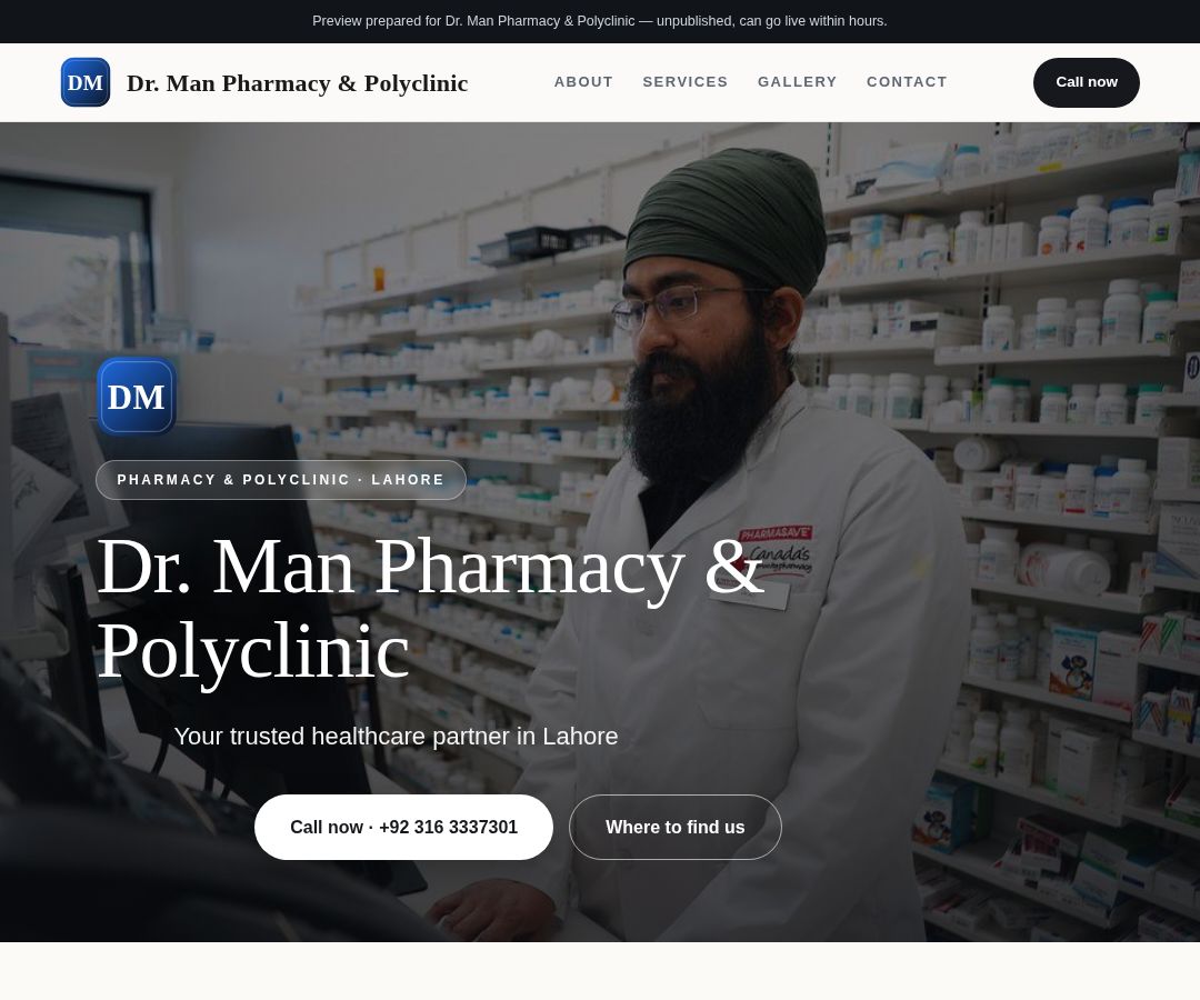 Dr. Man Pharmacy & Polyclinic