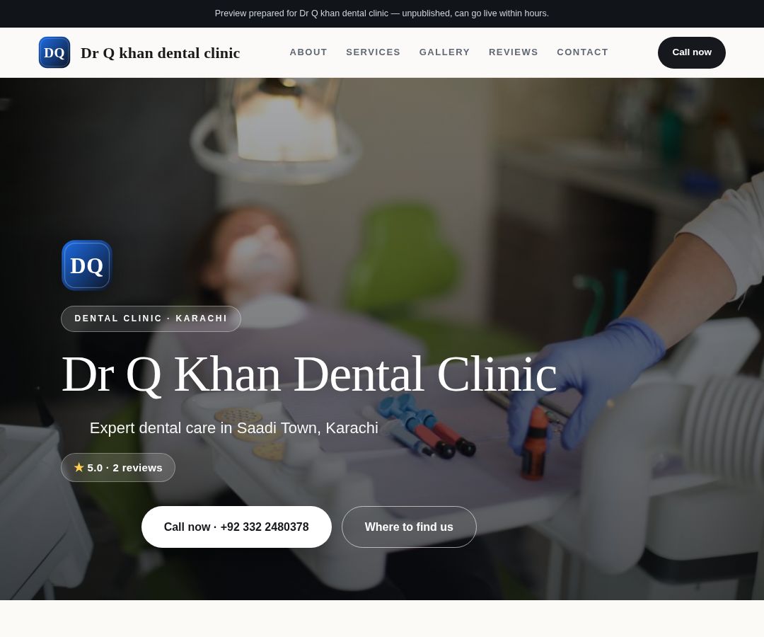 Dr Q khan dental clinic