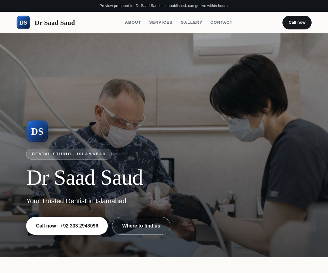 Dr Saad Saud