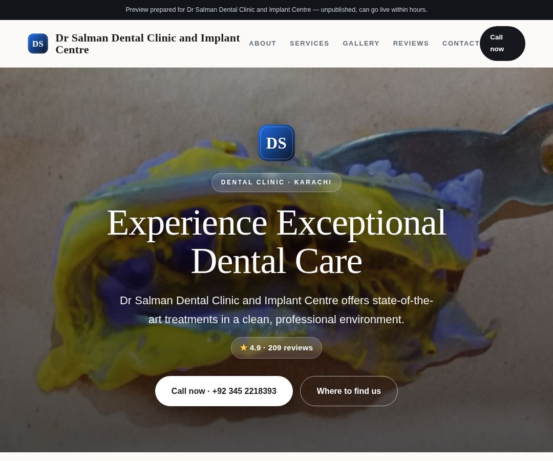 Dr Salman Dental Clinic and Implant Centre